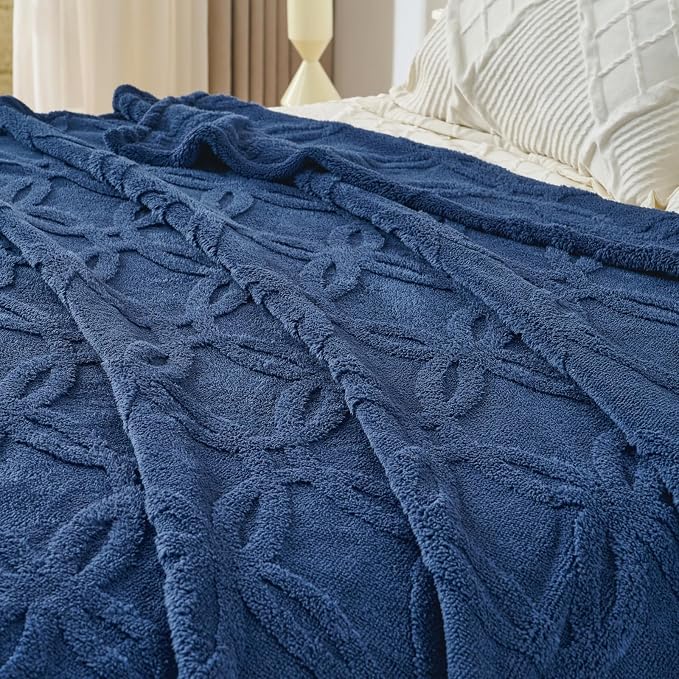 Navy Throw Blanket