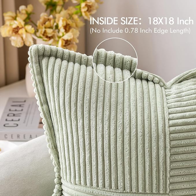 MIULEE Decorative Throw Pillow Covers