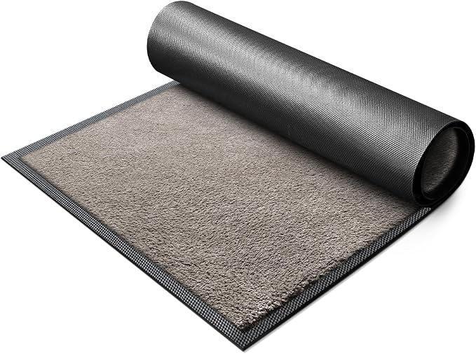 Super Absorbent Front Door Mat, Non-Slip Washable Indoor Doormats, Low Profile