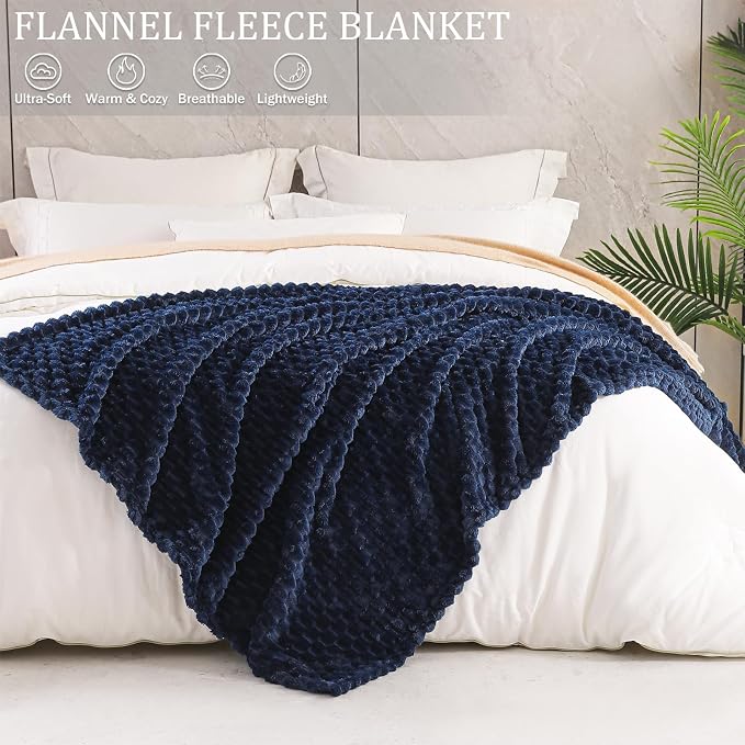 Exclusivo Mezcla Large 3D Fleece Throw Blanket