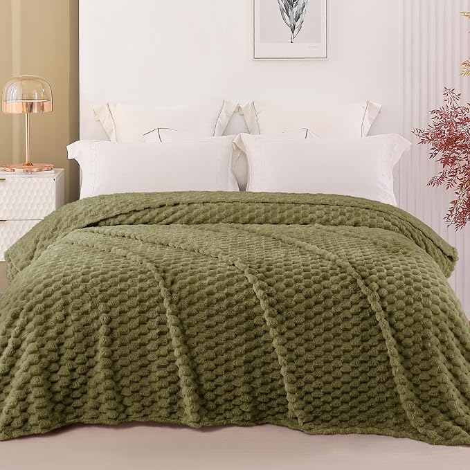 Exclusivo Mezcla 3D Fleece Queen Size Blanket