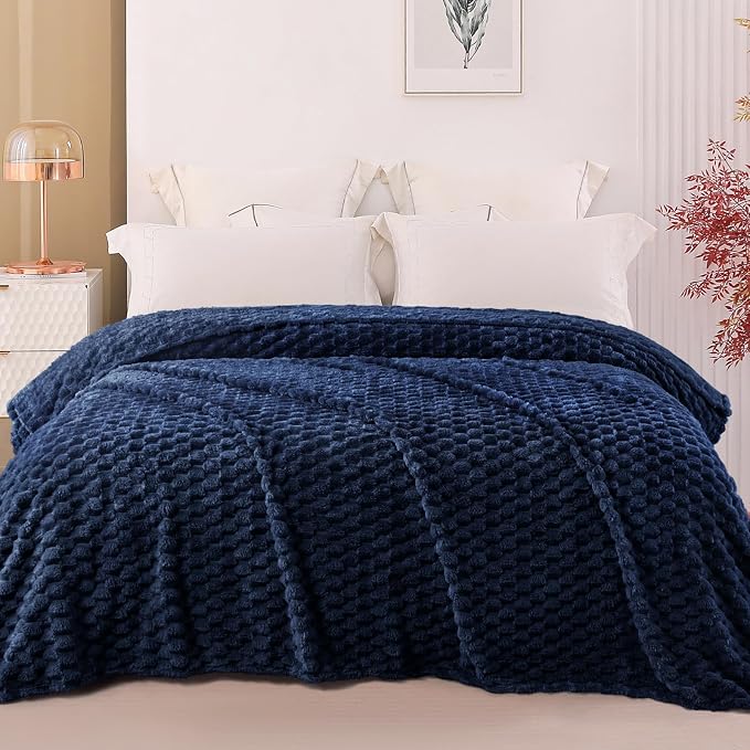 Exclusivo Mezcla 3D Fleece California King Blanket