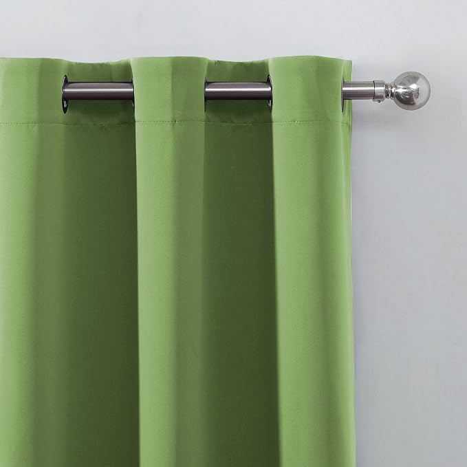 Light Green Blackout Curtains for Bedroom Room Darkening Curtains/Draperies 52
