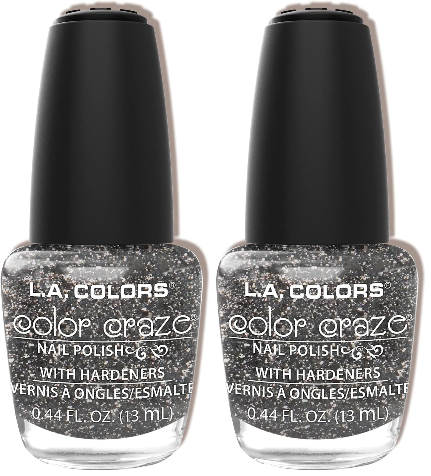 L.A. COLORS Color Craze Nail Polish, Hot Blooded CNP406