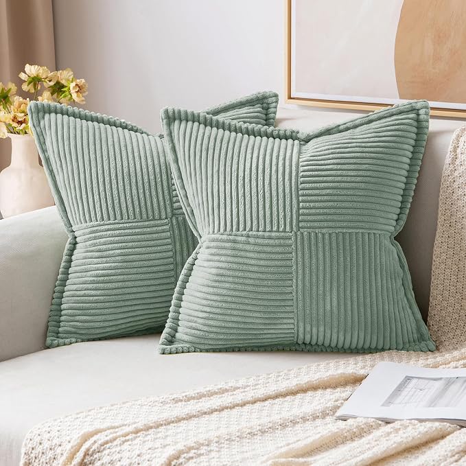 MIULEE Decorative Throw Pillow Covers
