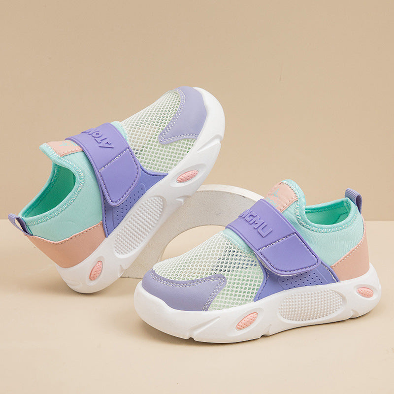 Boy's Shoes Slip-on Lightweight Soft Sole Breathable Shoes