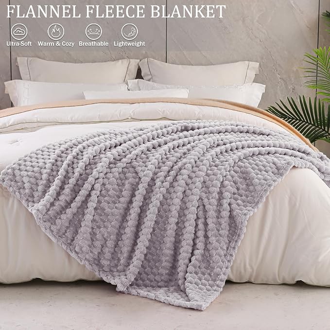 Exclusivo Mezcla 3D Fleece California King Blanket