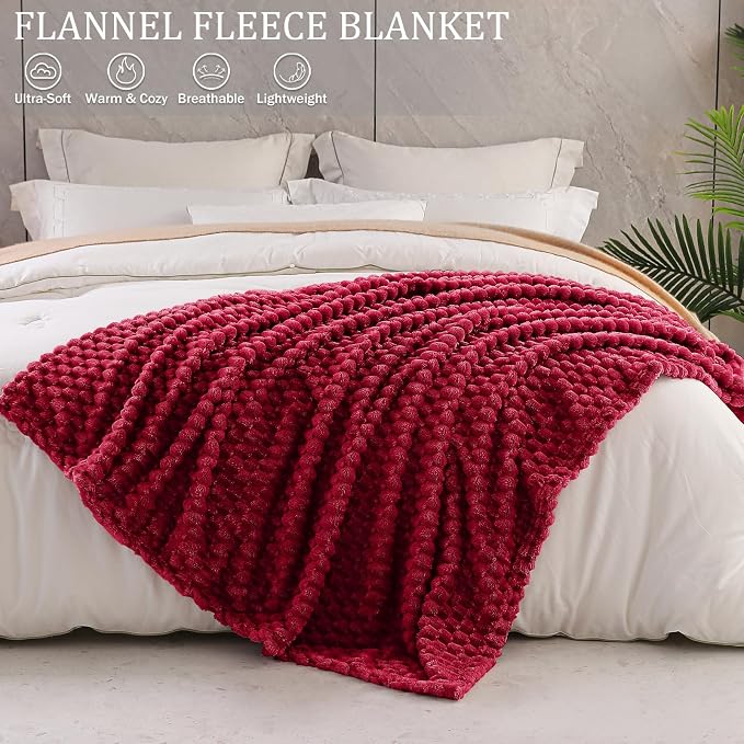 Exclusivo Mezcla 3D Fleece Queen Size Blanket