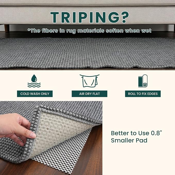 KOZYFLY Cotton 2x12 Runners Rugs