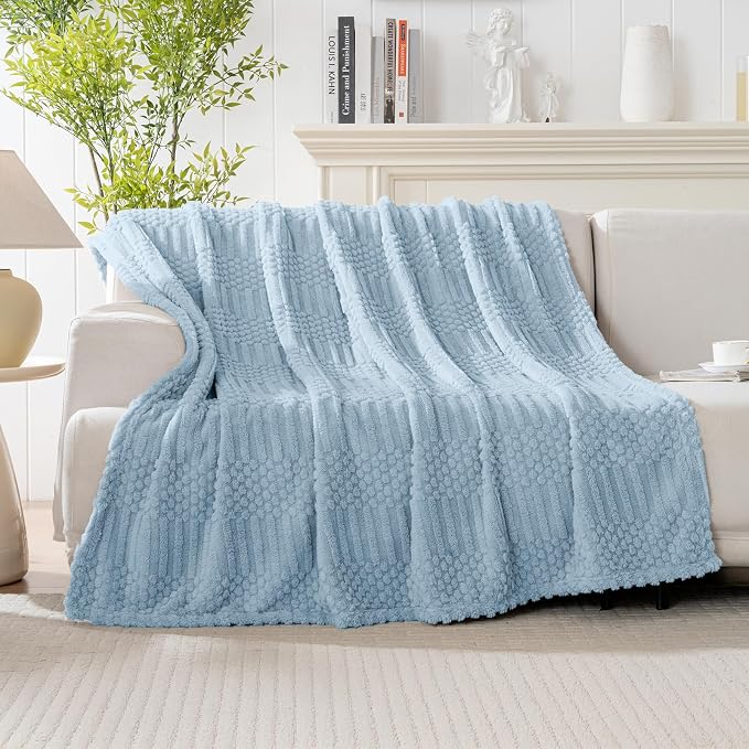 Blue Throw Blanket