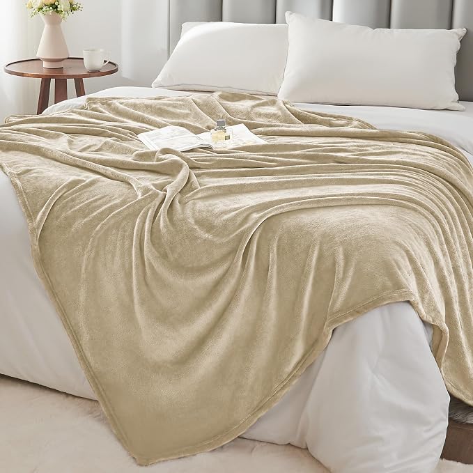 BEDELITE Fleece Blanket Soft Plush Throw