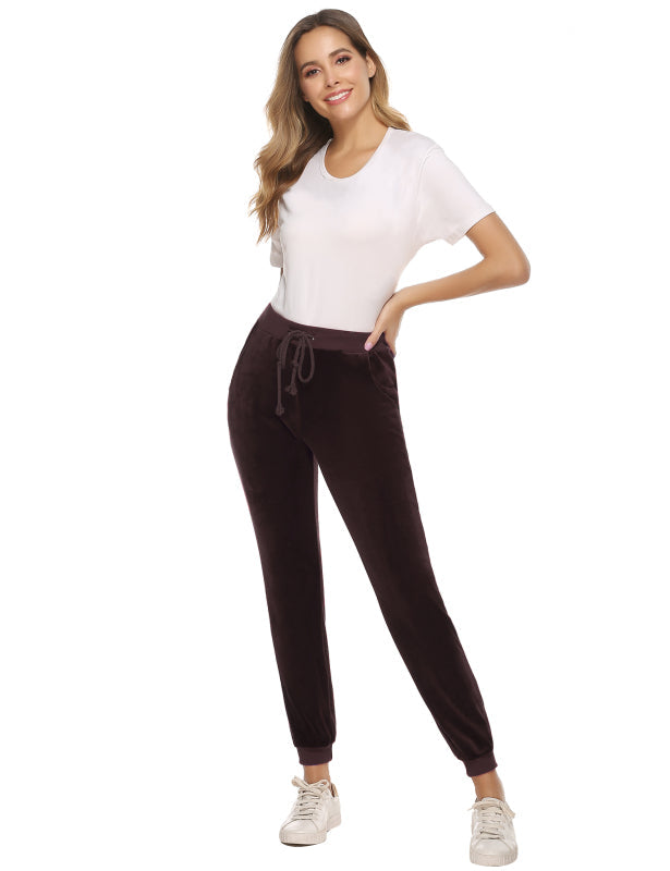 Casual/ Comfortable And Stylishwomen'S Velvet Suit