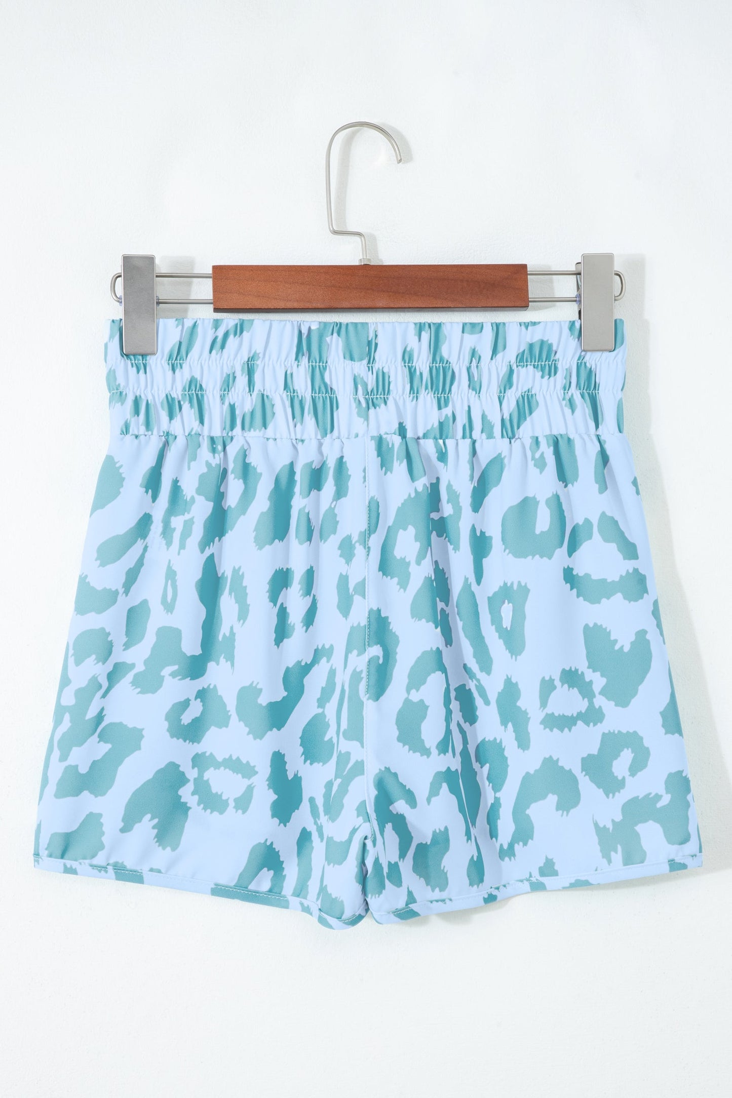 Leopard High Waist Athletic Shorts