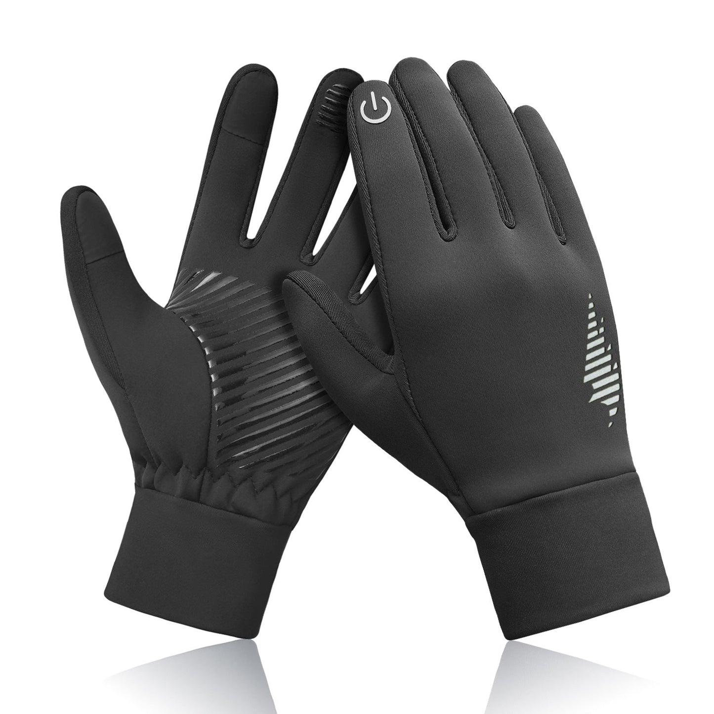 Men's Fleece-lined Anti-slip Thick Warm Riding Gloves