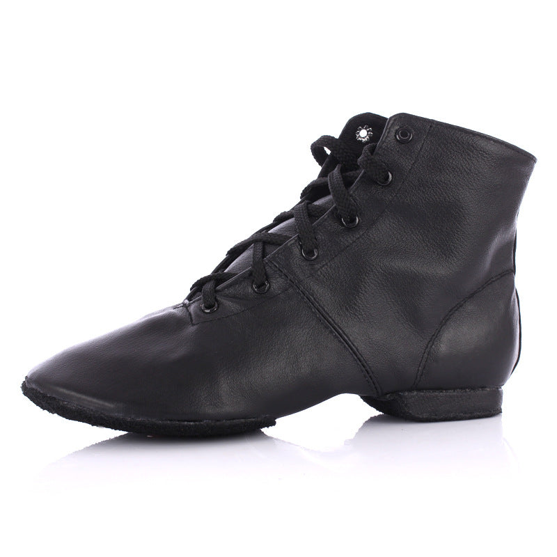 Genuine Leather Ballet Shoes Soft Bottom Practice Modern Dance