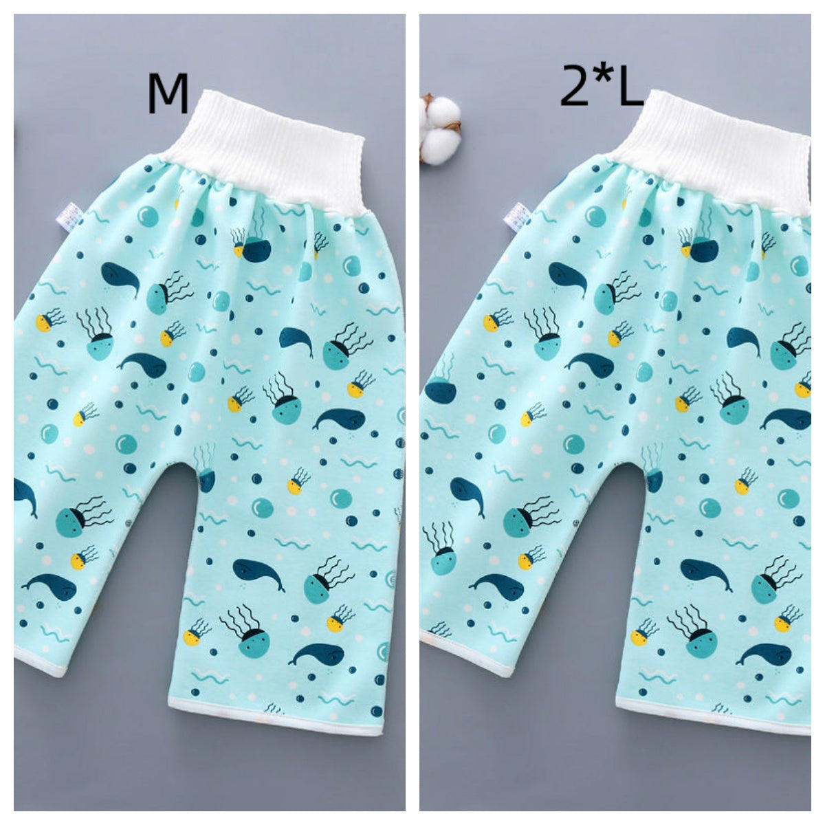 Baby leak-proof bed wetting skirt