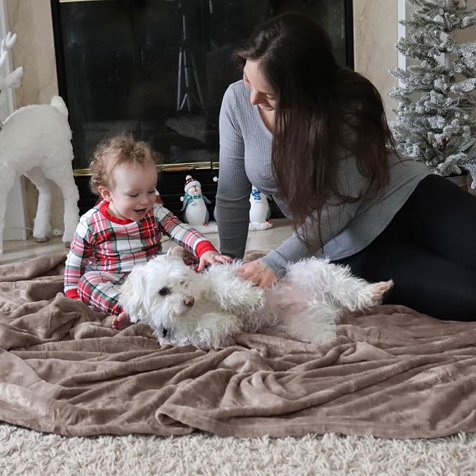 Bedsure GentleSoft Fleece King Size Blankets