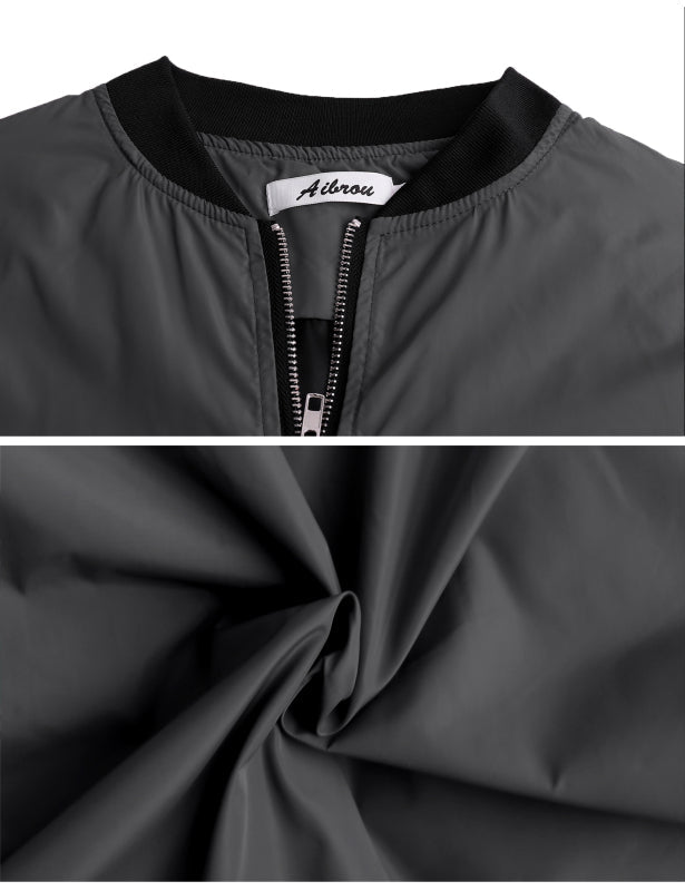 Ladies Casual Fashion Zip Jacket Jacket
