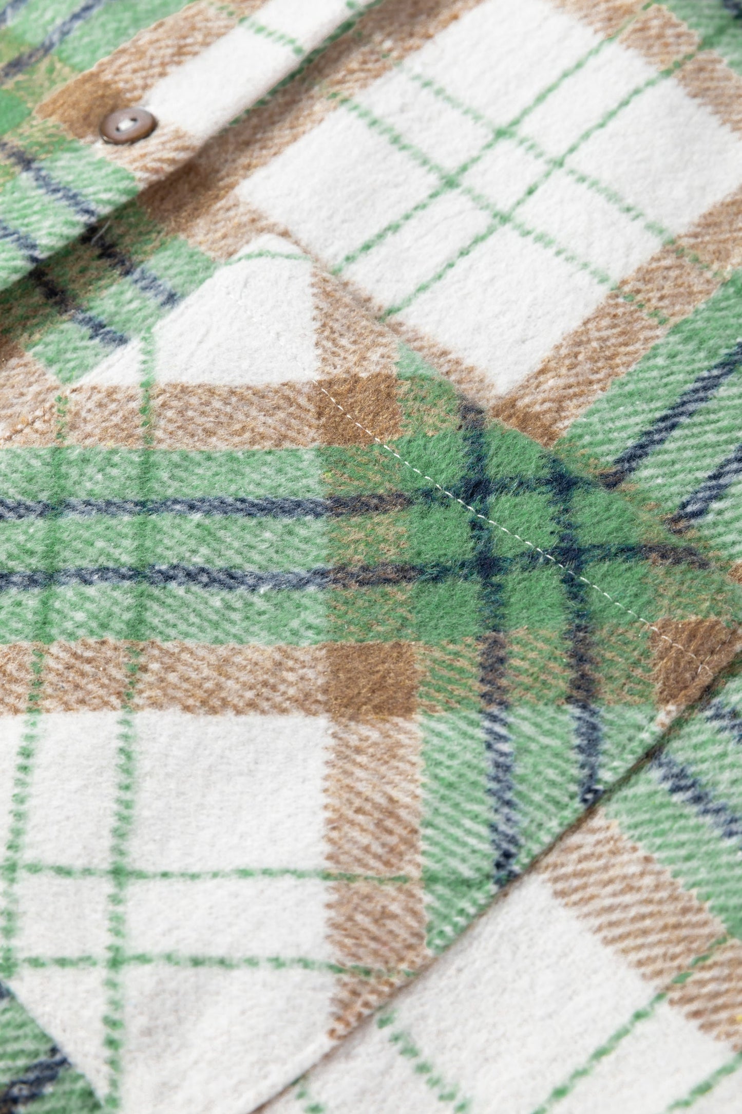 Abigail Plaid Casual Flannel Shacket