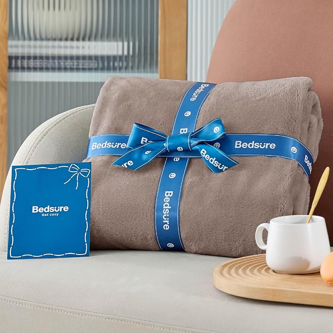 Bedsure GentleSoft Fleece Throw Blanket