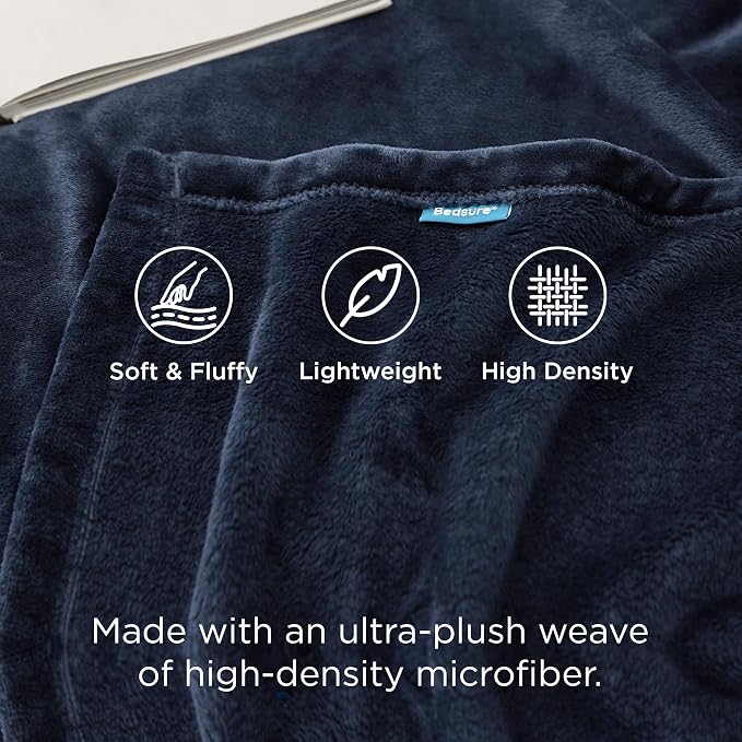 Bedsure GentleSoft Fleece Blanket Twin XL