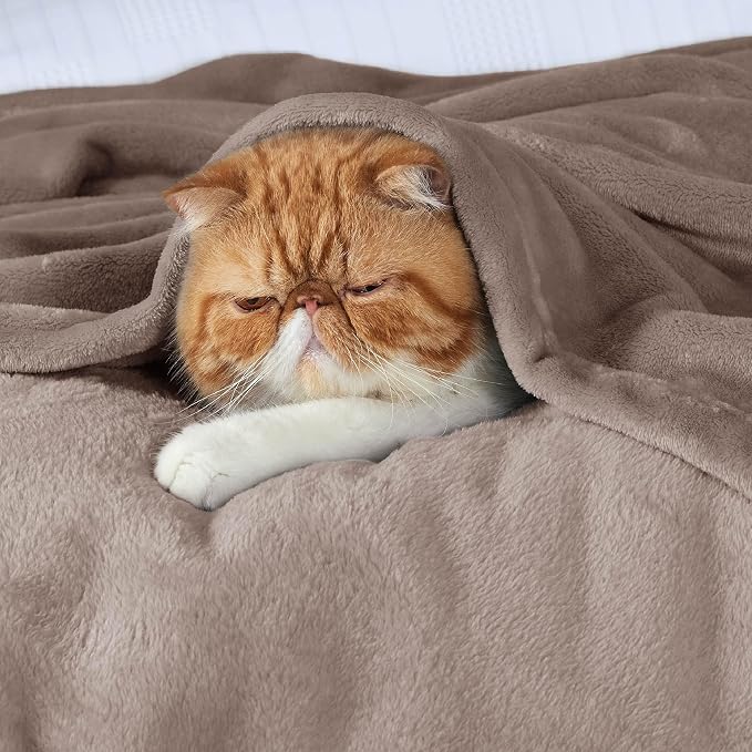 Bedsure GentleSoft Fleece King Size Blankets