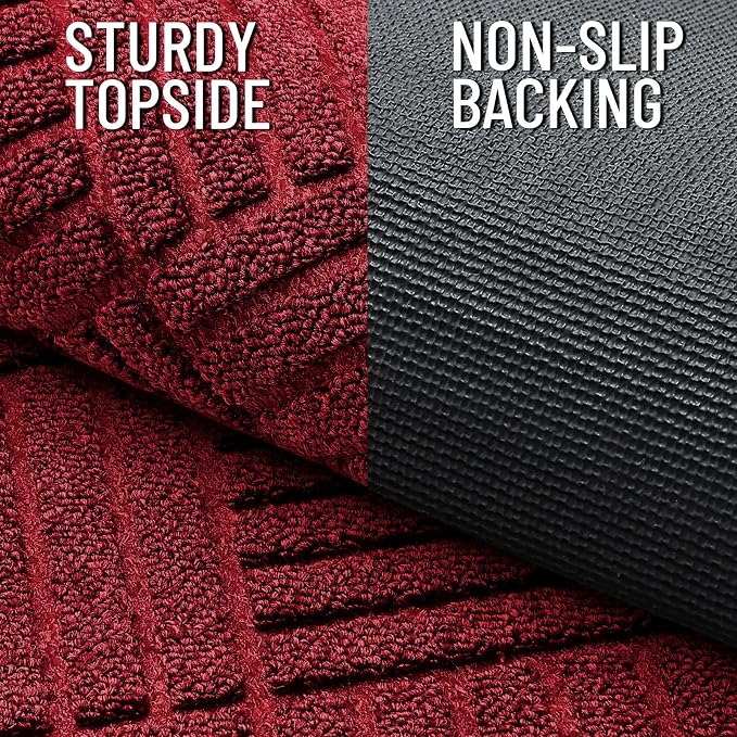 OLANLY Front Door Mat Outside Entrance 47x32, Waterproof Heavy-Duty Doormat |