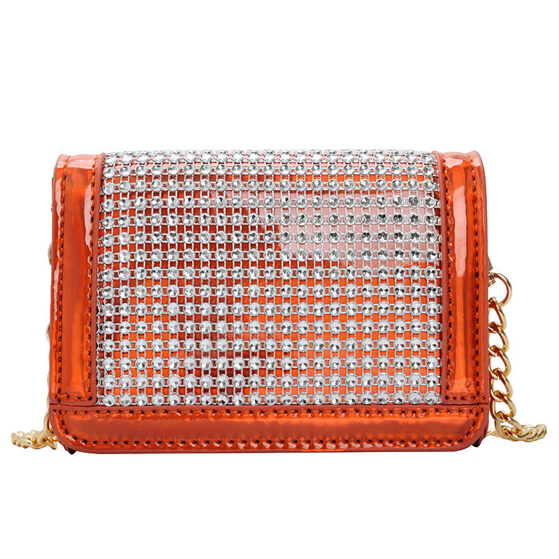 Fashion trend flash diamond princess coin purse