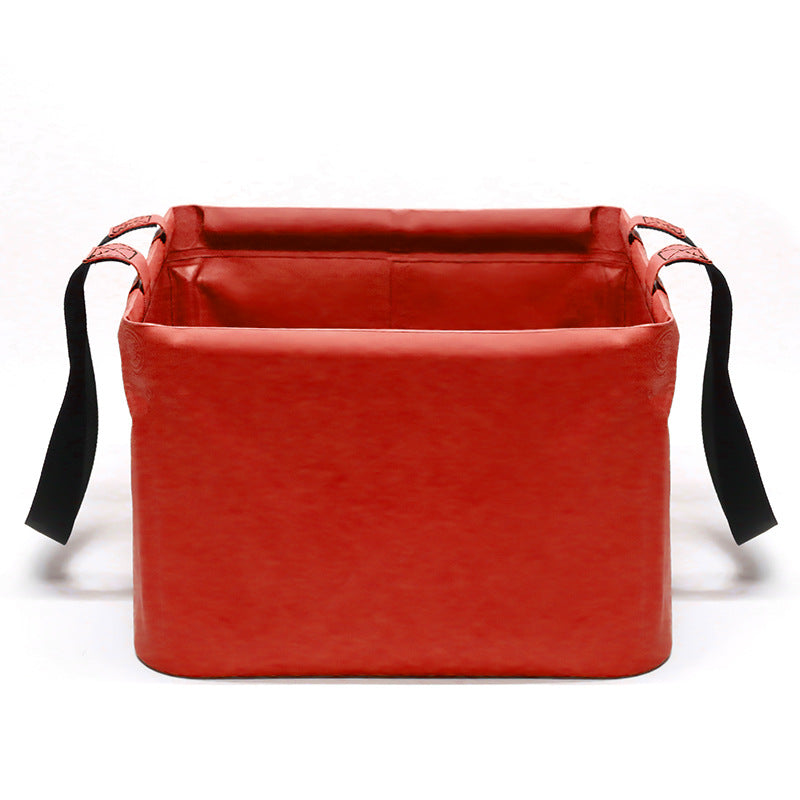 Square Fishing Bucket Folding Outdoor Waterproof