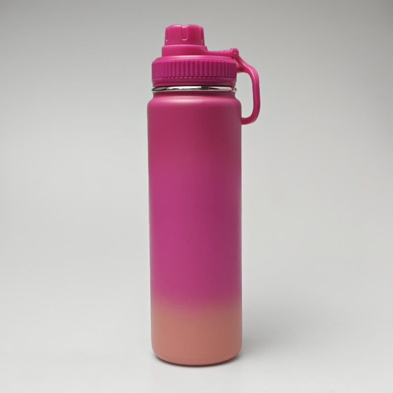 304 stainless steel double-layer vacuum portable household thermos cup