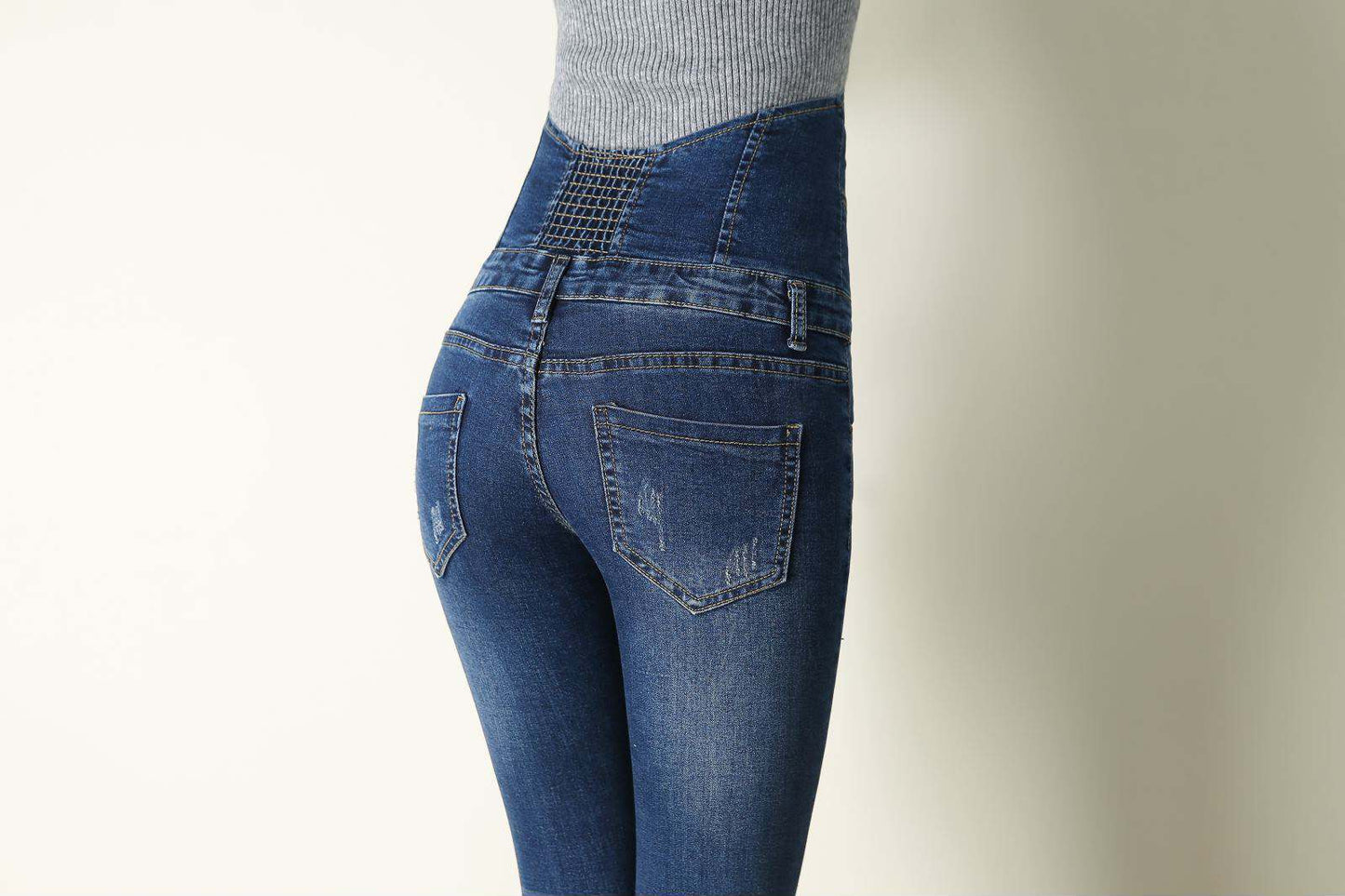 High waist jeans