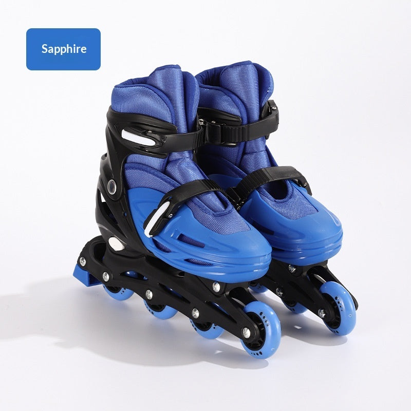 Kids Inline Skate Full Set With Multi-Adjustable Size Options