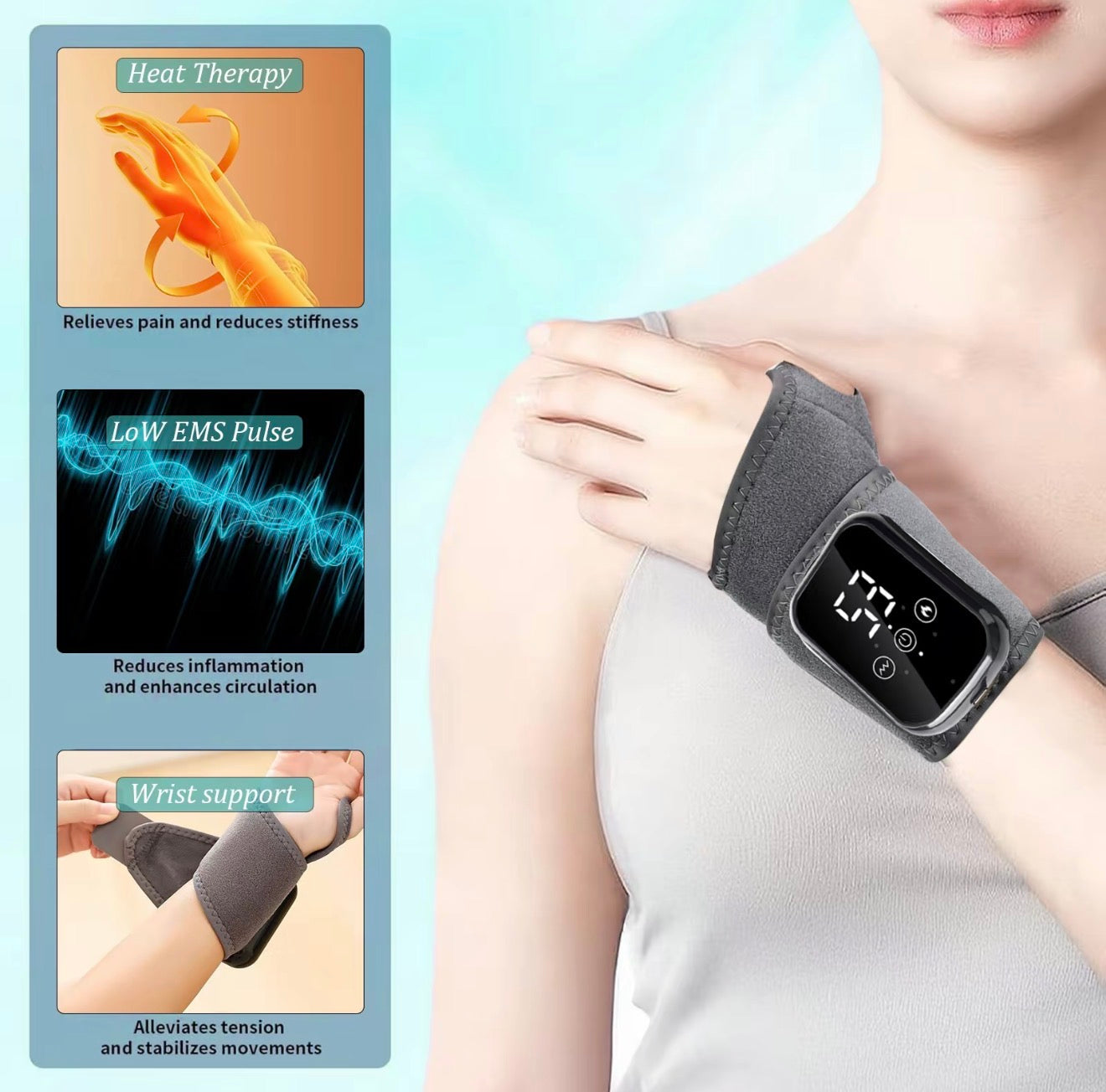 WristRevive Heated Massager