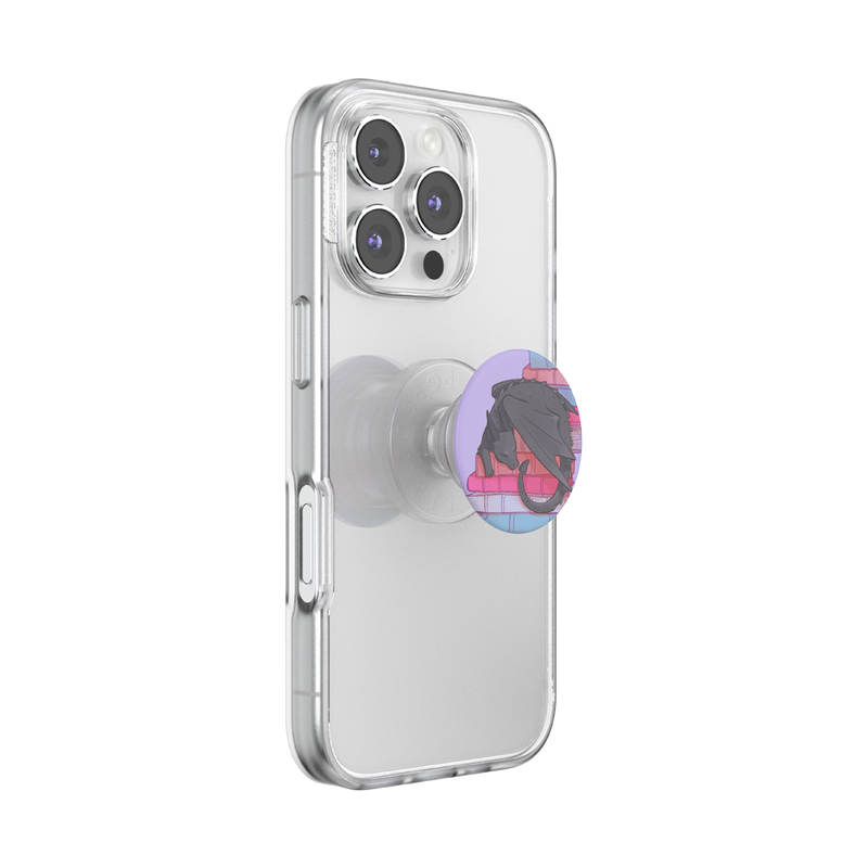 PopSockets Plant Curled Up With A Good Book Clear
