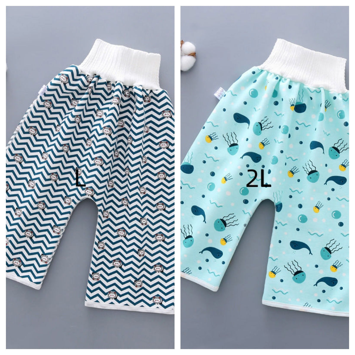 Baby leak-proof bed wetting skirt