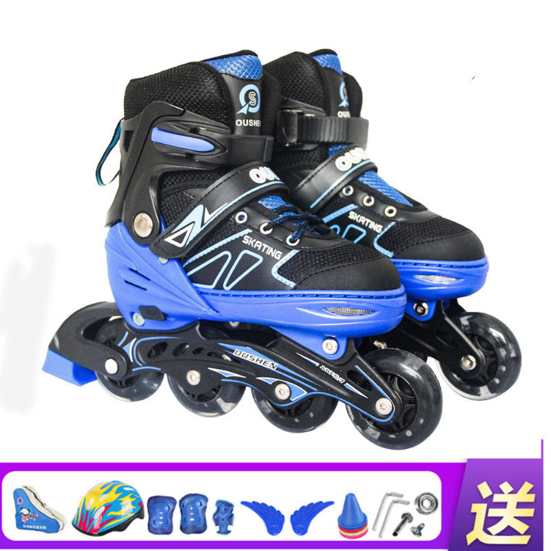 Ice Skates Speed Skating Childrens And Students Roller Inline Adjustable