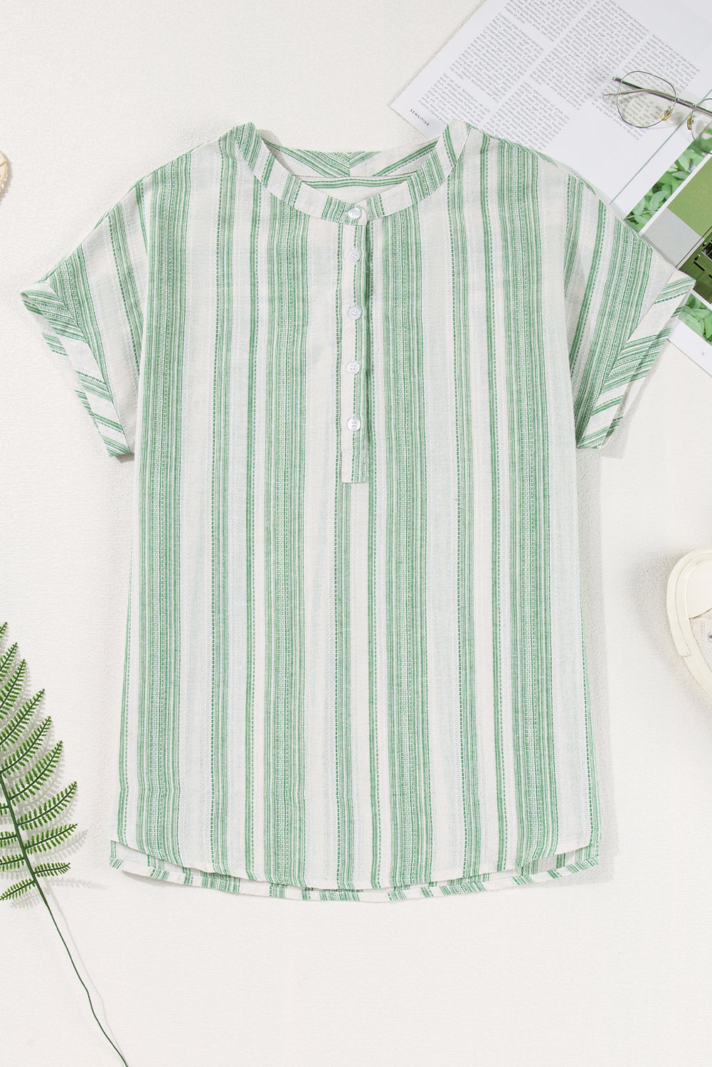 Yusra Short Sleeve Casual Blouse