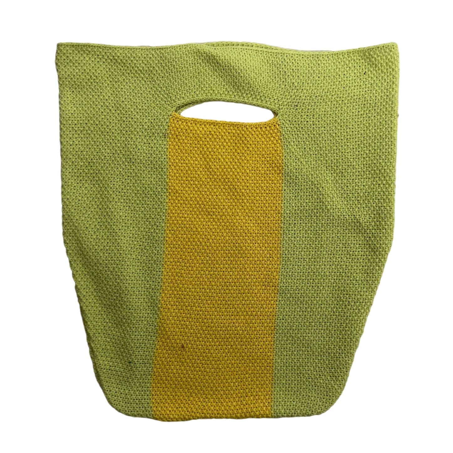 Casual Striped Knitting Large Tote Bag Panelled Crochet Women Handbags Handmade Summer Beach Woven Bag Simple Shopper Purse 2022