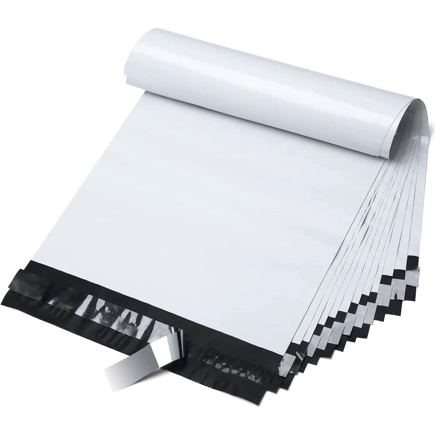9x12 Poly Mailer Envelope Shipping Bags | White