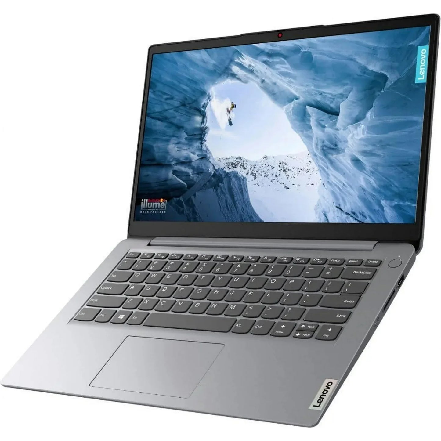 Lenovo 14" Business Laptop, Intel Celeron N4020,4GB RAM,320GB Storage(64GB eMMC+256GB SD Card),Cloud Grey, with Gaming Mouse.
