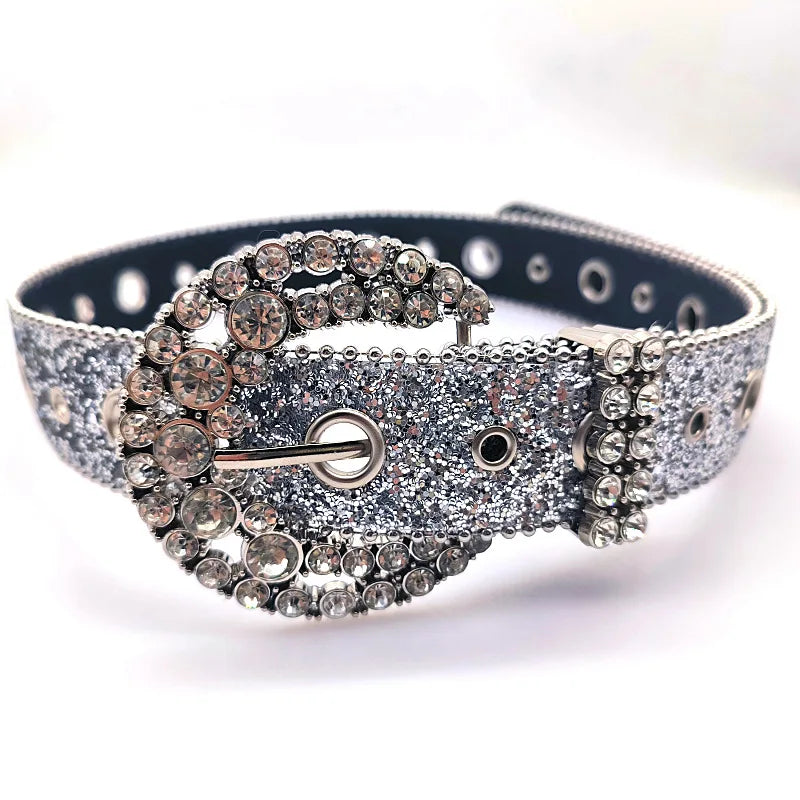 EtherealBe Gothic Rhinestone Belt for Women