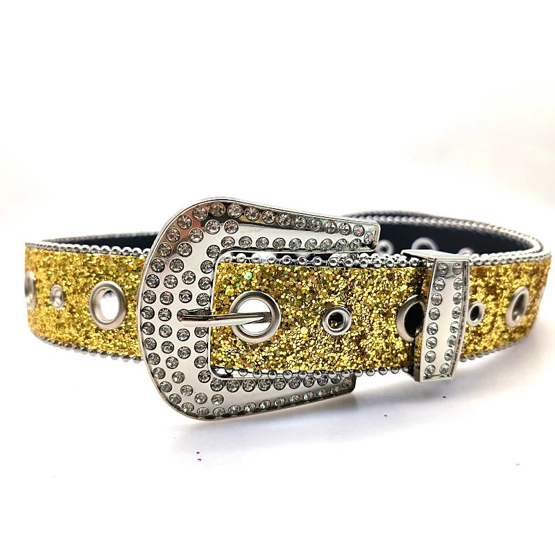 EtherealBe Gothic Rhinestone Belt for Women