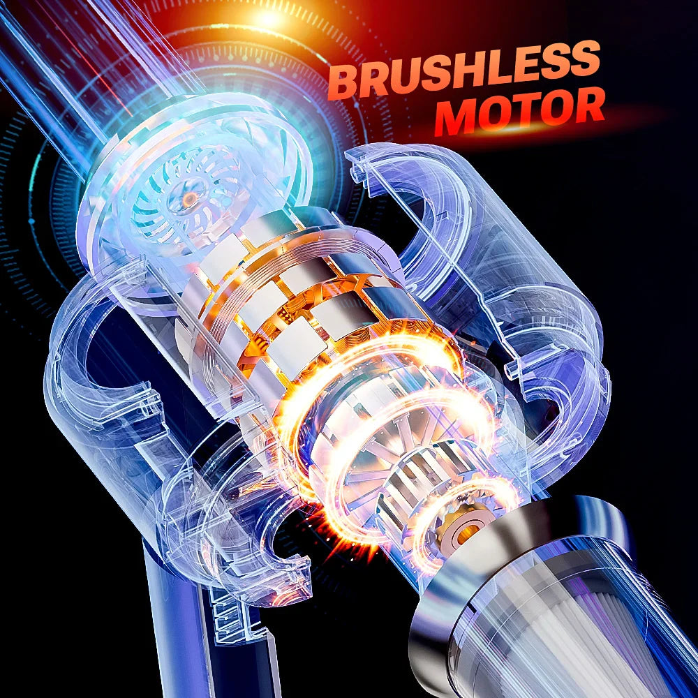 Car Vacuum Cleaner Strong Suction Portable Handheld  Machine