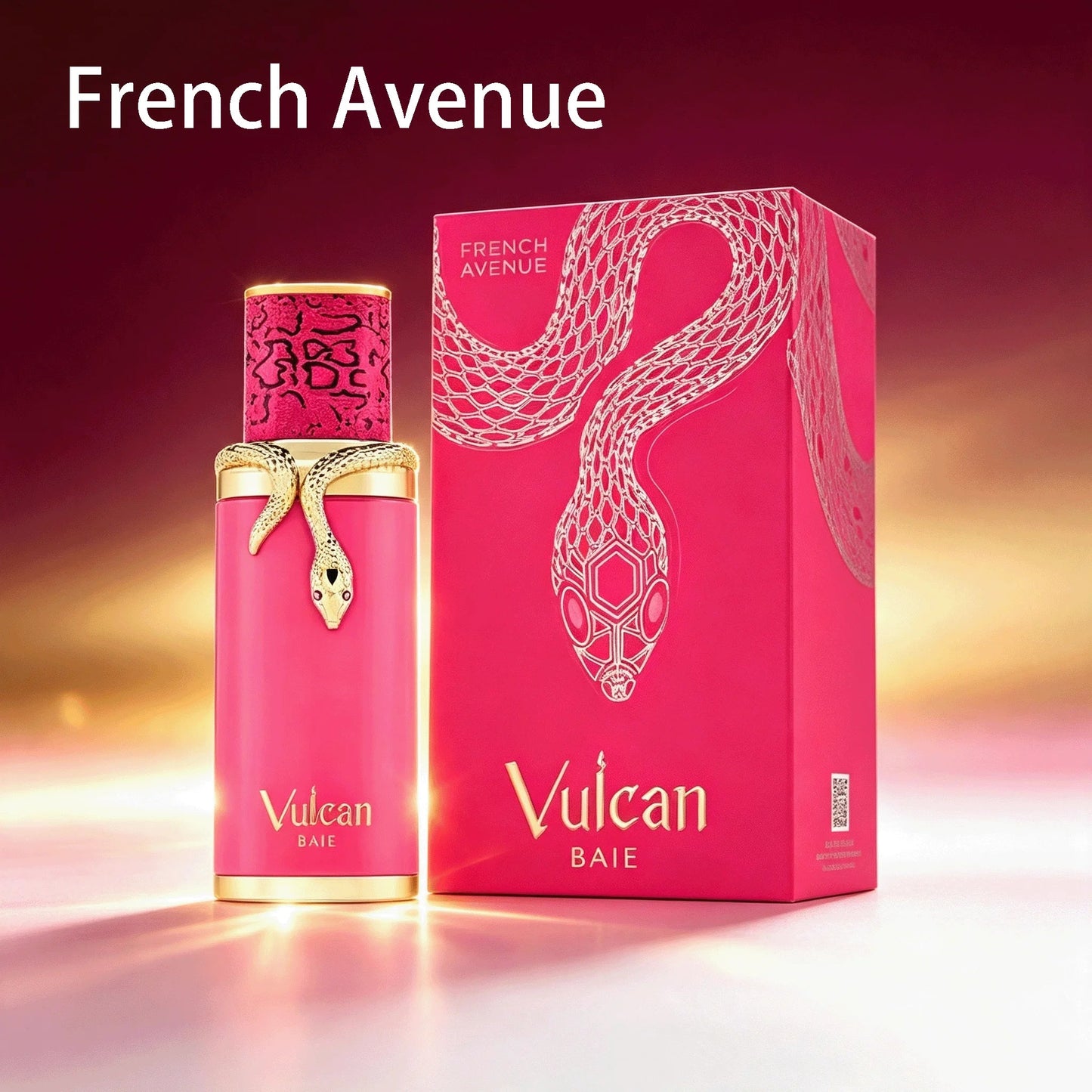 Unisex Extrait De Parfum 100ml French Avenue Vulcan Baie, Blackberry Dried Black Mulberry Rosemary Melon Raspberry Vodka Basil Lily Of The Valley Strawberry Musk Peach Amber Sandalwood Patchouli Scent, Long‑Lasting Fragranc