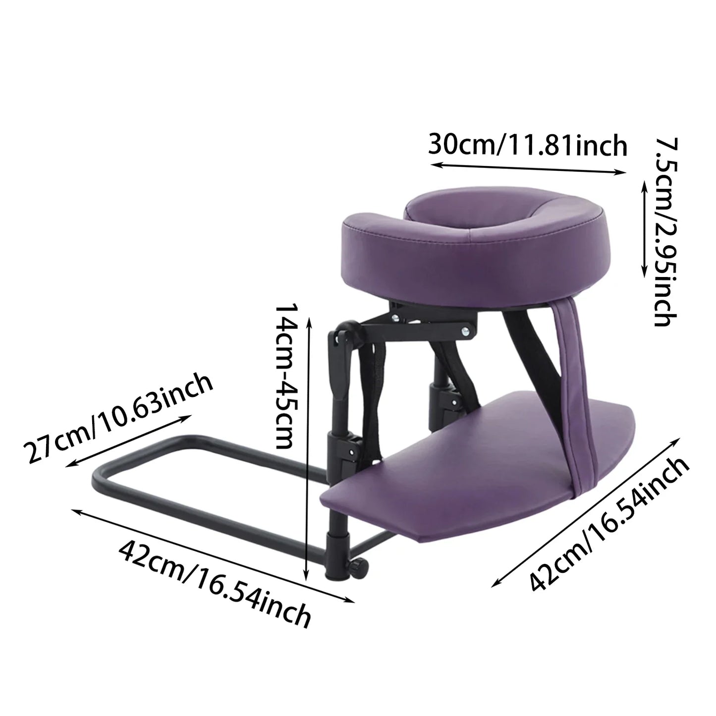 Adjust Massager Head Rest Portable Cervical Neck Massager Sturdy Ergonomic Massage Device  for Mattress Salon SPA Home Gifts