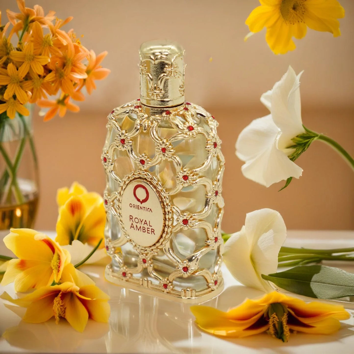 Orientica Royal Amber For Women Eua De Pafume Long-Lasting Floral Scent Perfume Ideal Christmas Gift  - 2.7 OZ Multiple Volume