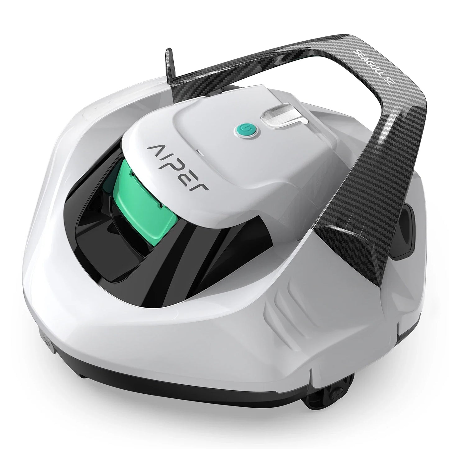 AIPER Seagull SE 2026 Cordless Robotic Pool Vacuum with 1320GPH Strong Suction, Lasts 90 Mins Runtime, LED Indicator,Pool Vacuum for Above-Ground Pool up to 40 Feet,Refurbished