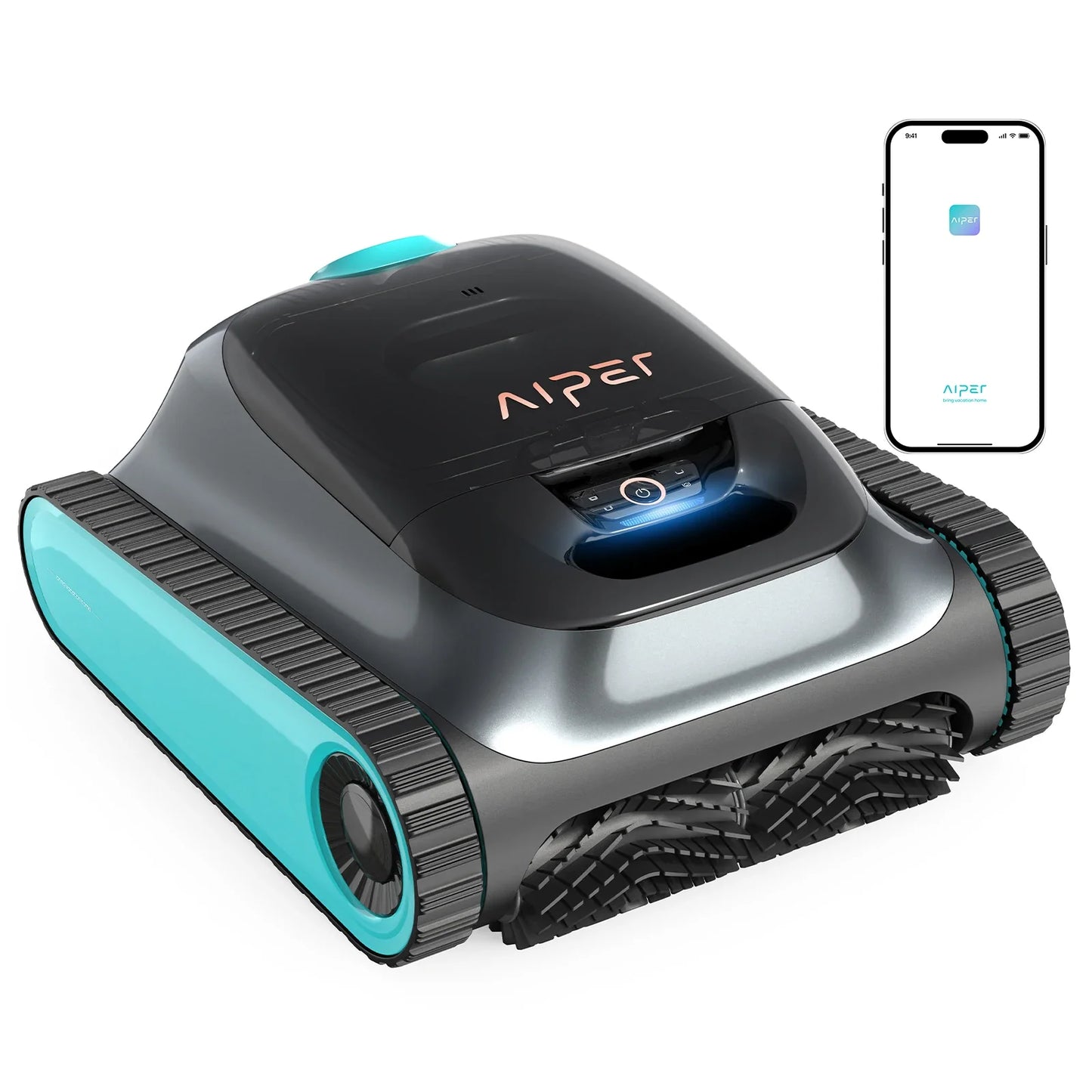 (2026 Upgrade) Aiper Scuba S1  Pool Cleaner Robot,Floor,Wall,Waterline,270-Min Runtime,Shallow Area Cleaning, Smarter Navigation,11 High-Precision Sensors, App SupportI&PX8,Refurbished