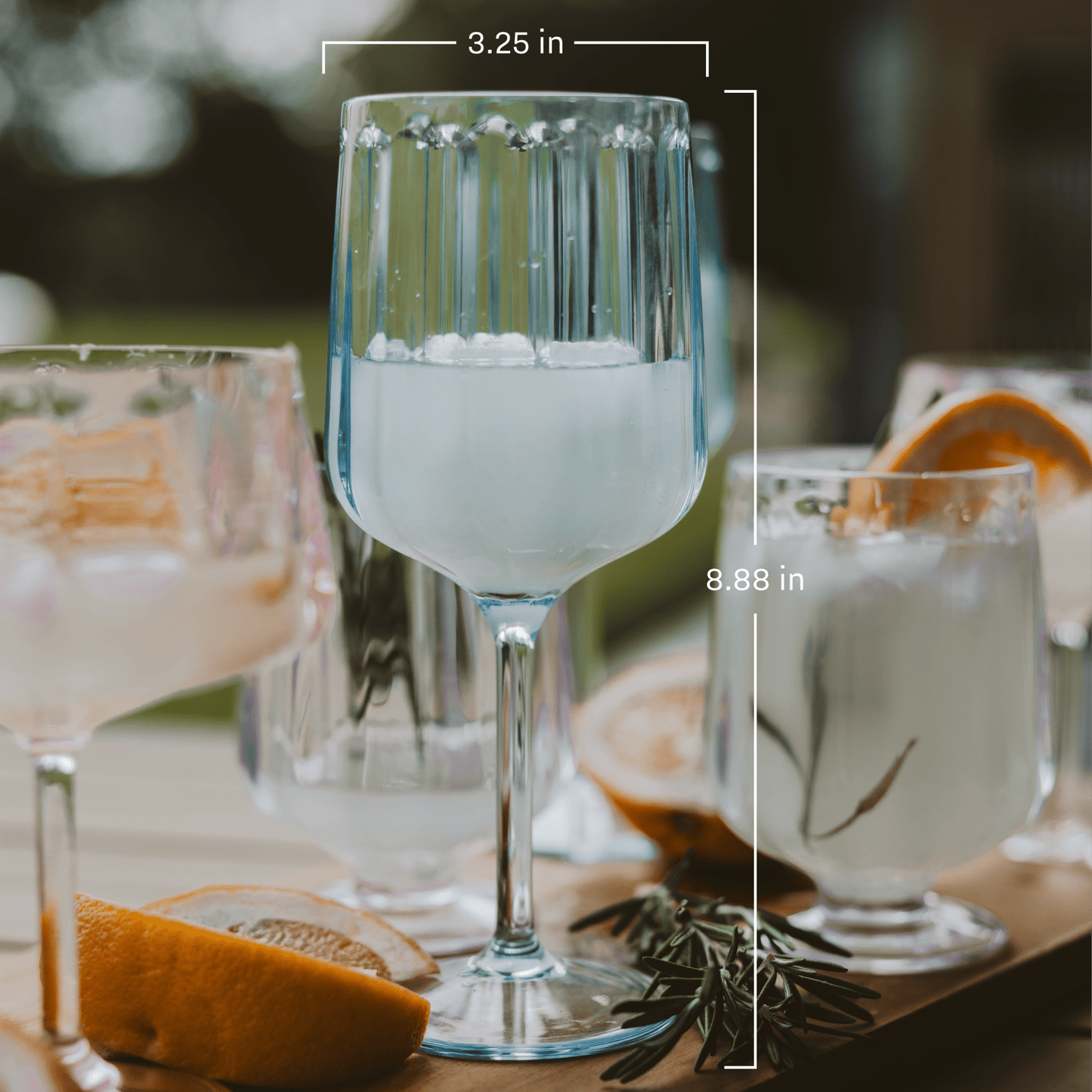 Outdoor Plastic Wine Drinkware