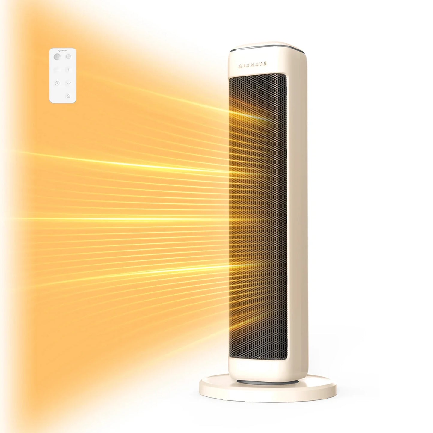 25" Space Heater for Indoor Use, Electric Heater with Thermostat.